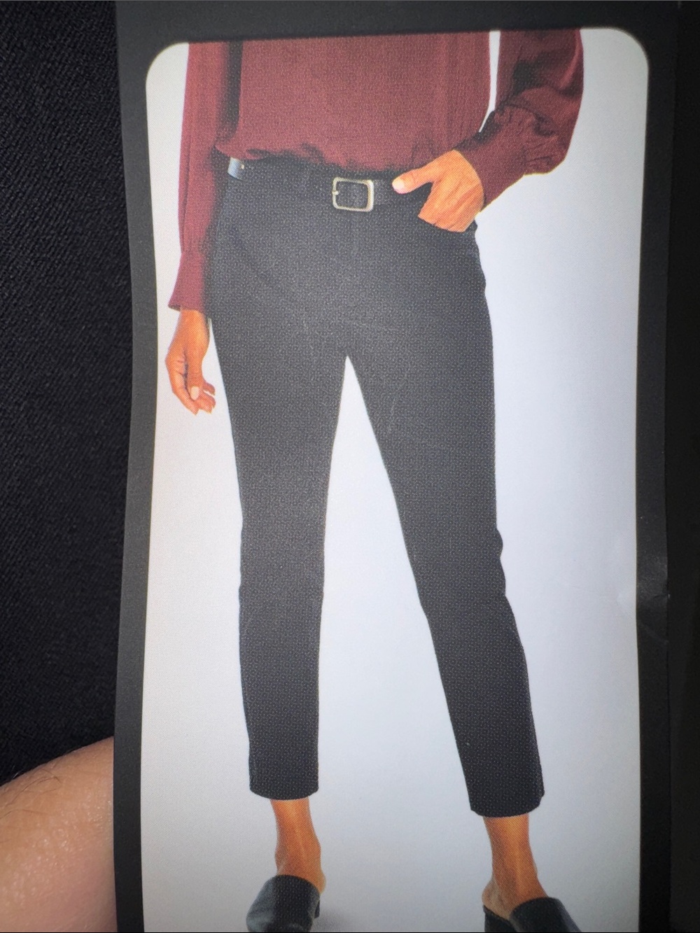 Banana Republic Classic Black Trousers